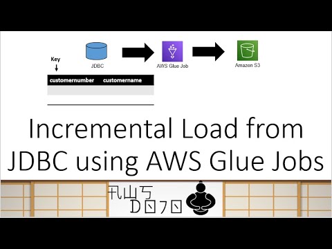 AWS Tutorials - Incremental Data Load from JDBC using AWS Glue Jobs