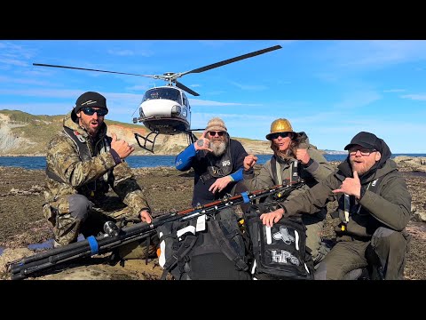 LB Fishing New Zealand’s Wild West Coast (Choppered to an Island)