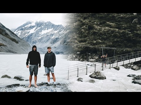 Mt Cook Hooker Valley Trail,  NEW ZEALAND (Cinematic)