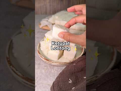 Day 24/30 RAMADAN - homemade ketupat lontong #rice