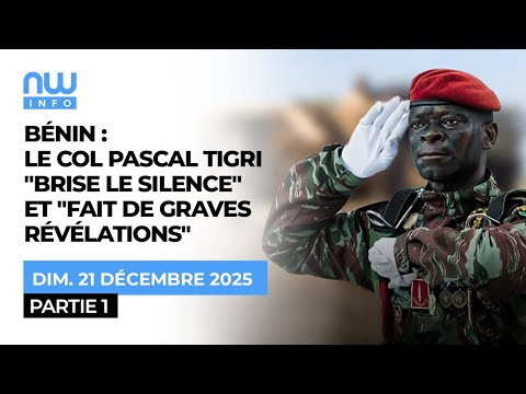 Bénin : le Col Pascal Tigri "brise le silence" et "fait de graves révélations" Partie 1
