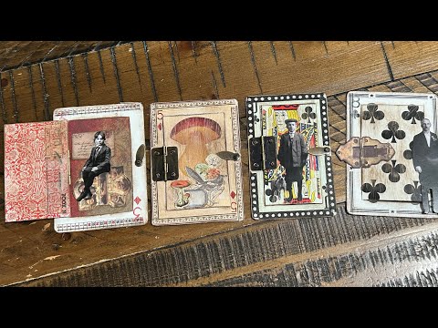 Craft With Me - Altered Playing Cards With Doors!!