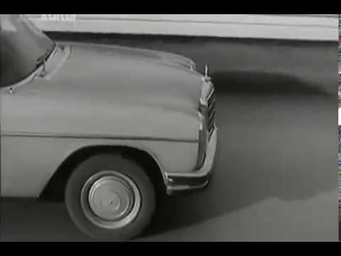 Sportspiegel Autotest mit Rainer Guenzler Mercedes 250 1968