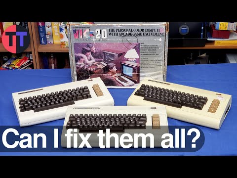Commodore VIC-20 Repair-a-thon