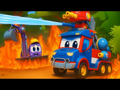 超级消防卡车去救火