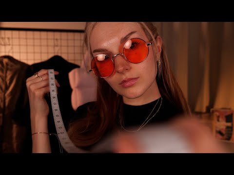ASMR Extremely Detailed Measuring | Fashion Designer Measures You