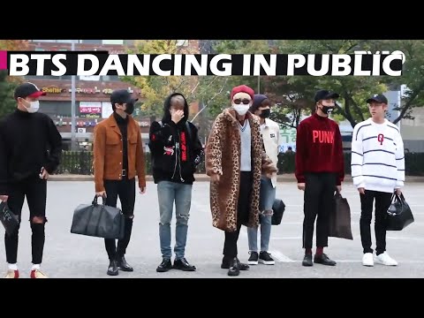 BTS DANCING IN PUBLIC AND STREET PT. 1