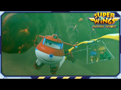 [SUPERWINGS8] Hang Gliding with Pterasausrs | Superwings Electric Heroes | S8 EP33