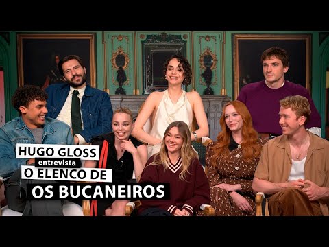 Hugo Gloss entrevista o elenco de "Os Bucaneiros"
