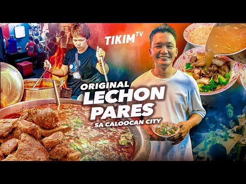 Original PARES LECHON at Mami | CALOOCAN STREET FOOD | TIKIM TV