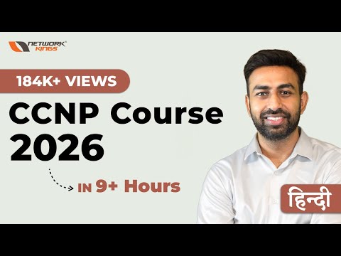 Free CCNP Certification Course (Hindi): Complete Guide for Networking Professionals!