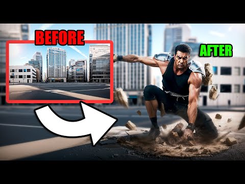 Add characters to ANY environment with Stable Diffusion