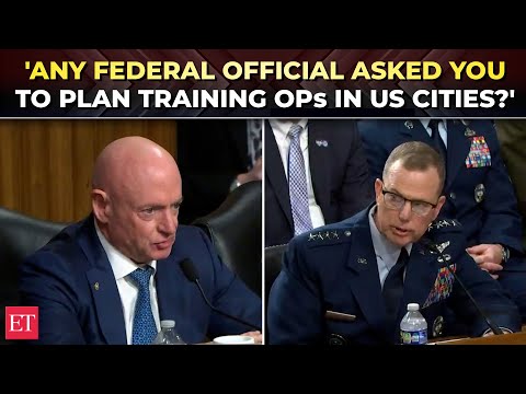 'Is it ok to regard US citizens as enemies?': Sen Kelly grills Gen. Guillot at fiery Senate hearing