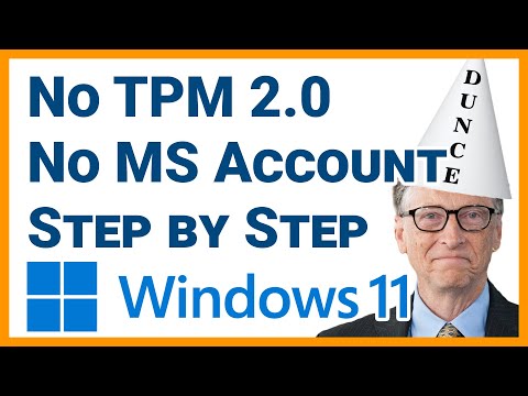 Clean Install WIndows 11 No TPM 2 0, No Secure Boot, No Microsoft Account on Old Computers July 2025