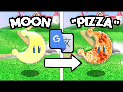 I Put Every Mario Odyssey Texture Through Google Translate....