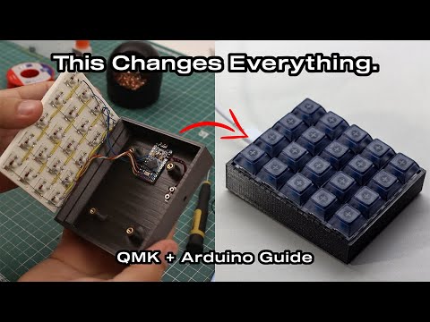 This Keyboard Will Make You More Productive! DIY Macropad Build + QMK Setup