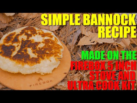 Bannock on the Firebox Ultra Cook Kit