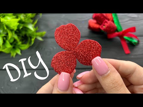 Тюльпаны из фоамирана Мастер класс Цветы из фоамирана DIY