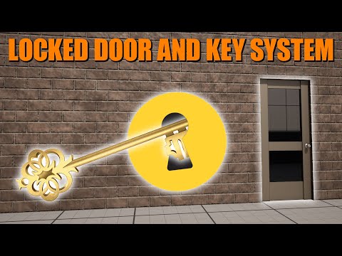 Door And Key System | How To Open A Locked Door With A Key In Unreal Engine 5 (Tutorial)