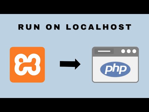 How to run PHP file on localhost using XAMPP server