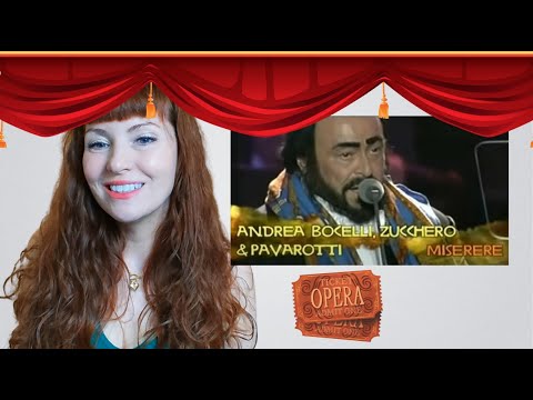 ☛ ☛ Zucchero, Pavarotti AND Bocelli, Miserere (Rare version) A Redhead Reaction