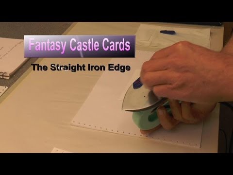 Fantasy Castle Cards 1 - Straight Iron Edge