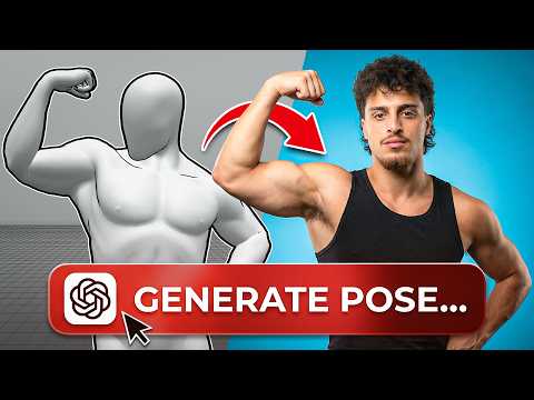 How To Make Perfect Poses For AI Thumbnails (EASY)