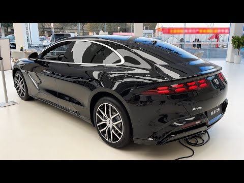 2025 BYD Luxury Sedan Denza Z9 PHEV Interior and Exterior in details 4K