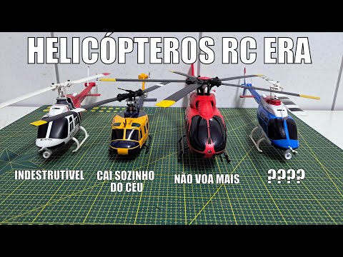 Minha experiência com os helicopteros RC ERA