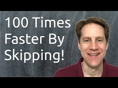 100 Times Faster By Skipping! | Scaling Postgres 392