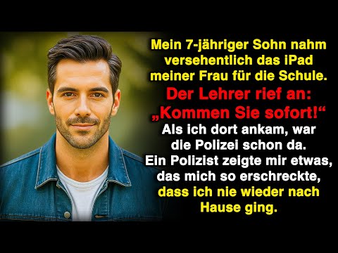 Mein 7-jähriger Sohn nahm versehentlich das iPad meiner Frau! Der Lehrer rief entsetzt an!