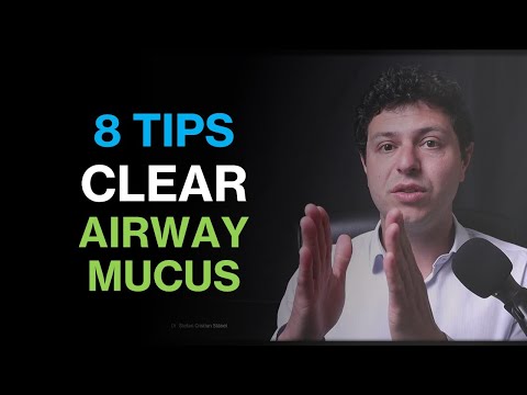 8 Tips to clear mucus from the lungs