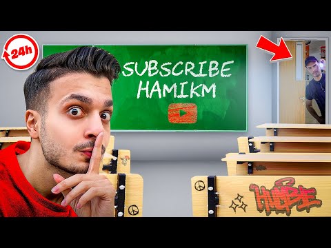 شب توی مدرسه قایم شدم 🤫📚