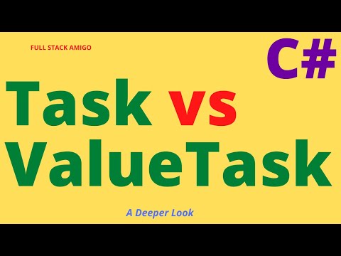Advanced C# - Task vs ValueTask Clearly Explained - A Deeper Look