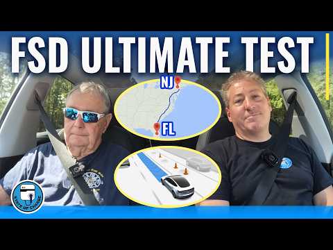 How Good Is Tesla's FSD? I Find Out Driving 1,100 Miles From Florida To New Jersey