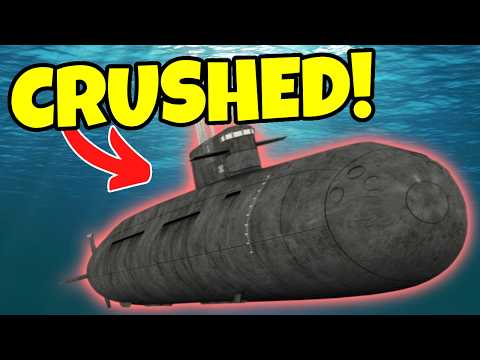 Submarines vs CRUSHING DEPTH MOD! | Stormworks Test