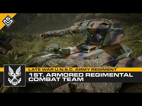 Building An Entire United Nations Space Command Armored Regiment | Halo