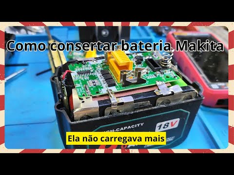 How to fix a burnt out Makita battery - EP619