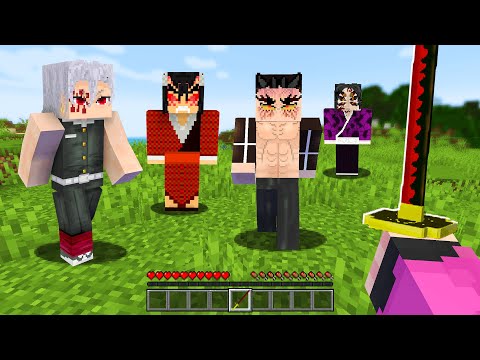 Minecraft Demon Slayer, But every 10 seconds a RANDOM mob Spawns.