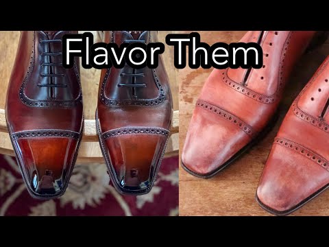 SPICING UP A PAIR OF GAZIANO & GIRLING DRESS SHOES
