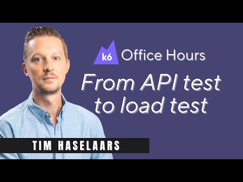 Postman for load testing using k6, with Tim Haselaars (k6 Office Hours #43)