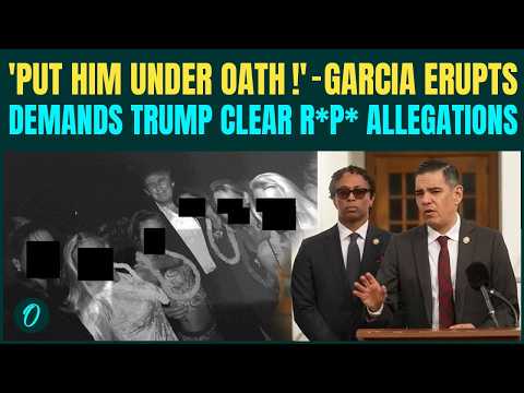 ‘Trump R*P*D 13-Year-Old Girl’: Rep. Robert Garcia ERUPTS in Fury, Demands Trump Testify| FULL VIDEO