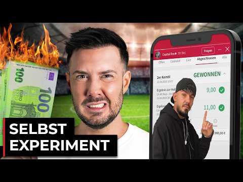 Ich habe Manipulierte Sportwetten Ergebnisse aus Influencer Werbung gekauft