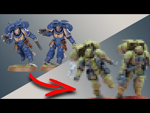 Kitbashing Space Marine Raptors - Custom Jump Pack Intercessors