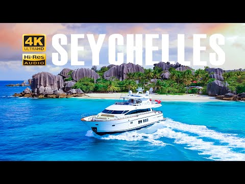 Seychelles 4K - Tropical Paradise & Stunning Coastlines Aerial Views - Mono Deep