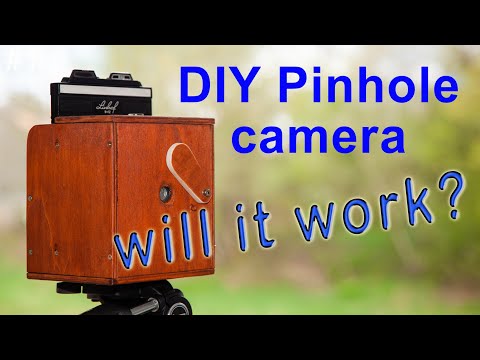 DIY Pinhole camera build Part 2