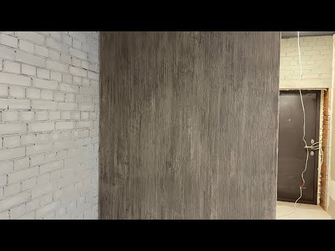 Decorative Plaster WITH JUST A BRUSH | "Thousand Lines" Effect