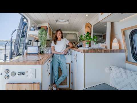Living Alone in a Van as a Woman 50+ | Honest Tour + Daily Life