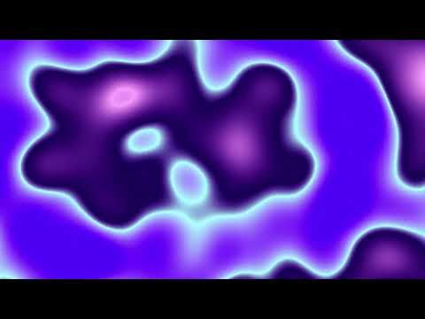 10h Halloween Violet Neon Background | No Sound 4K