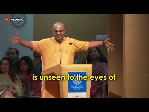 English with Gaur Gopal Ji ❤️ #gaurgopaldas